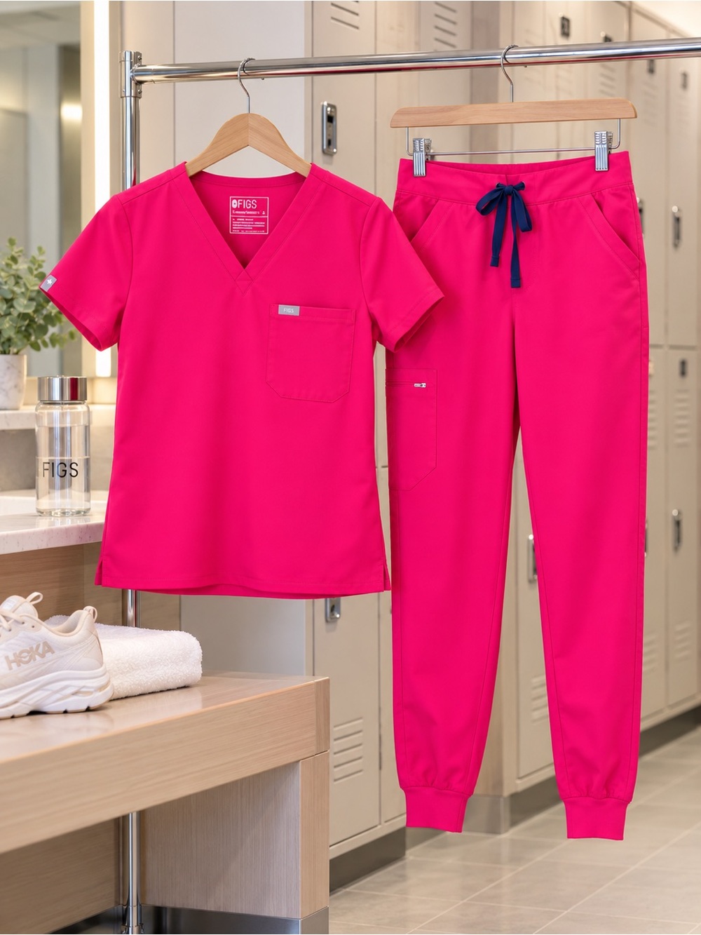 FIGS Ultra Rose Catarina Zamora Scrub Set Medium Retired PO#2926 💗
